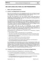 DIE GEFLÜGELHALTUNG ALS BETRIEBSZWEIG - Aviforum