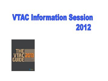 What is VTAC?