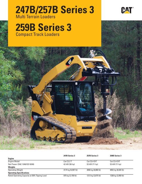 257B Series 3 Multi Terrain Loader