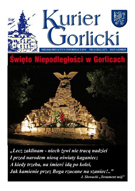 ÅwiÄto NiepodlegÅoÅci w Gorlicach - UrzÄd Miejski w Gorlicach