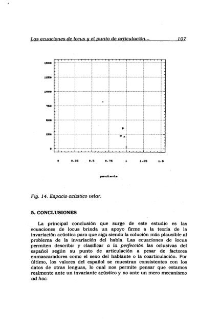 Las ecuaciones de locus y el punto de articulaciÃ³n en espaÃ±ol - RACO
