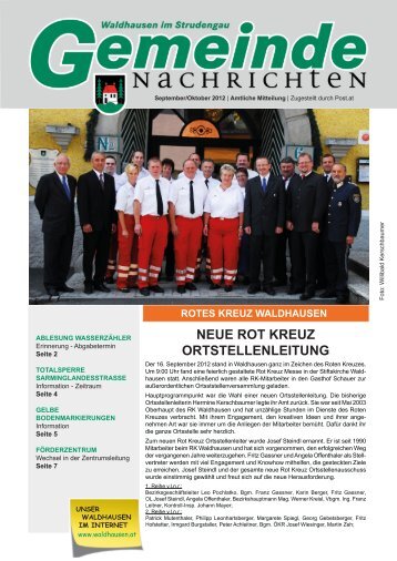 09/2012 (13,9 MB) - Marktgemeinde Waldhausen im Strudengau