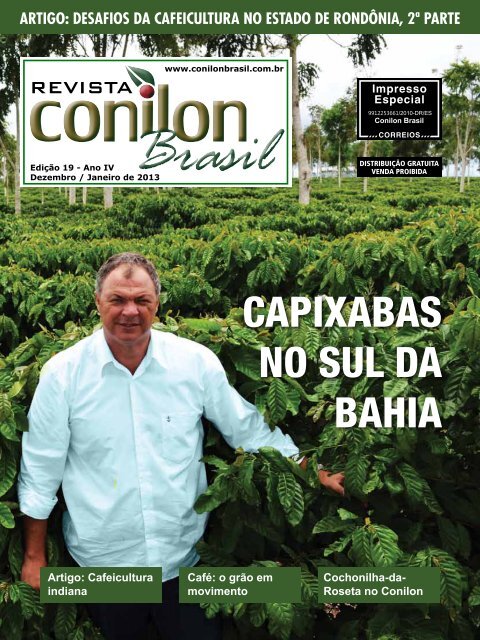 Colheita mecanizada de café conilon - Revista Cultivar