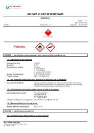 Isobutano - Air Liquide Italia