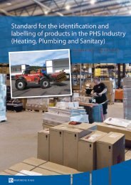 Standard for the identification and labelling of products in the ... - GS1