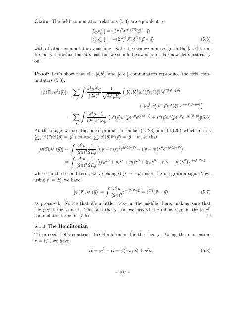 Quantum Field Theory