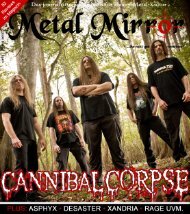 METAL MIRROR #63 - Cannibal Corpse, Desaster, Asphyx, Xandria ...
