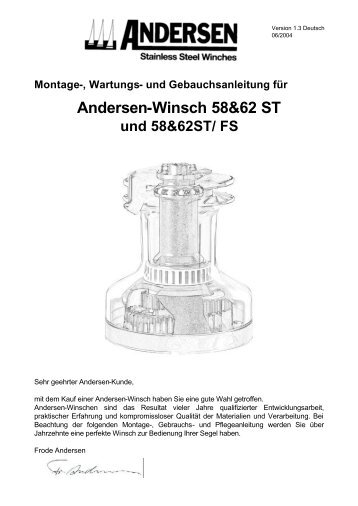 Montage- und Gebrauchsanleitung - Herman Gotthardt GmbH