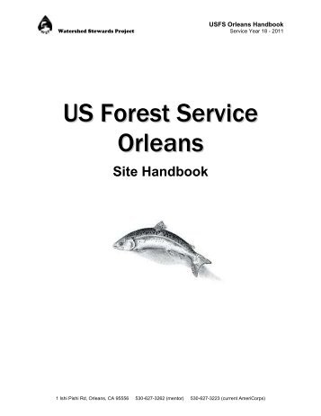 USFS - Orleans - California Conservation Corps