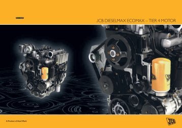 JCB DIESELMAX ECOMAX â TIER 4 MOTOR