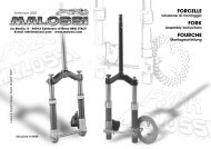 FORCELLE FORK FOURCHE - Malossi Performance Parts