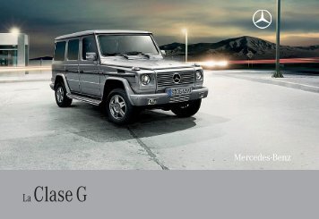 CatÃ¡logo del Mercedes-Benz G en pdf - enCooche.com