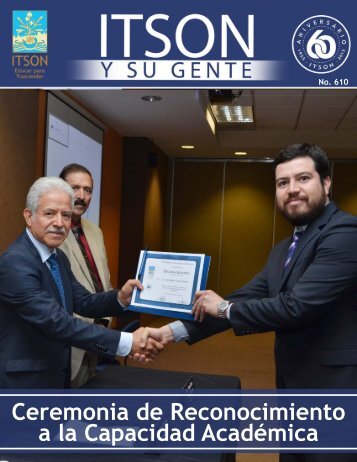 Ceremonia de Reconocimiento a la Capacidad Académica