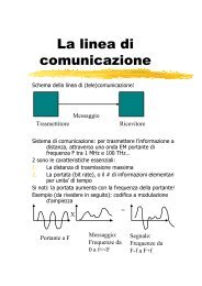 La linea di comunicazione