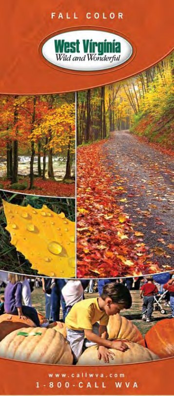 WV Fall Color Brochure - West Virginia Department of Commerce