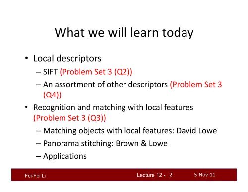 Lecture 12 - Stanford Vision Lab