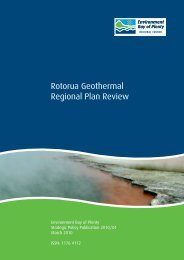 Rotorua Geothermal Regional Plan Review - Bay of Plenty Regional ...