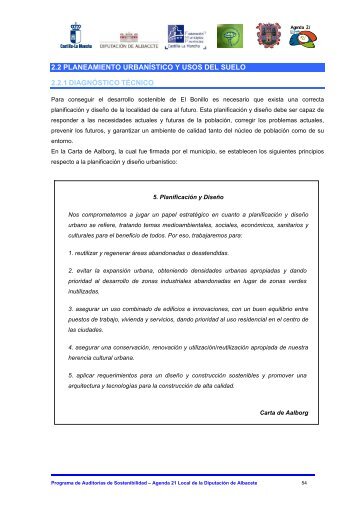 2.2. Planeamiento urbanÃ­stico y usos del suelo. - DiputaciÃ³n ...