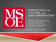 introduction to the ti c6713dsk and code composer studio