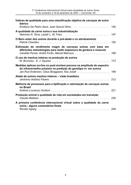 I ConferÃªncia Internacional Virtual sobre Qualidade de Carne SuÃ­na ...