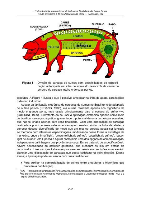 I ConferÃªncia Internacional Virtual sobre Qualidade de Carne SuÃ­na ...