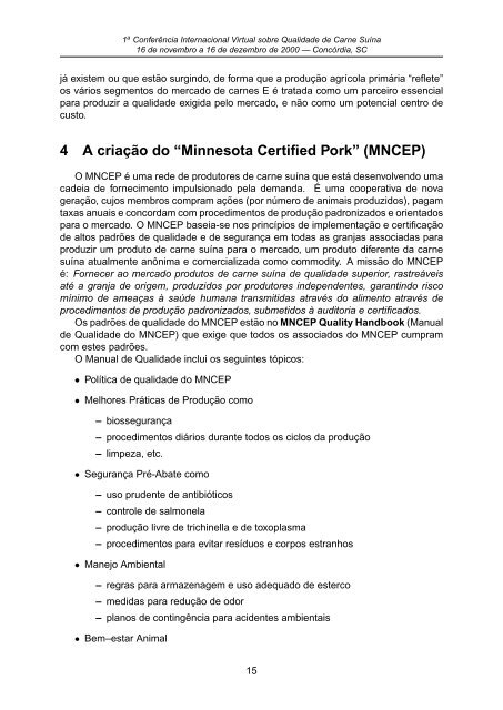 I ConferÃªncia Internacional Virtual sobre Qualidade de Carne SuÃ­na ...