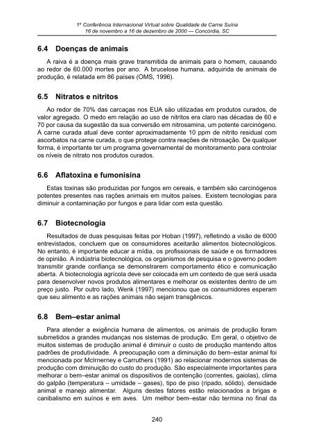 I ConferÃªncia Internacional Virtual sobre Qualidade de Carne SuÃ­na ...