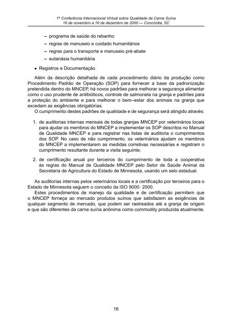 I ConferÃªncia Internacional Virtual sobre Qualidade de Carne SuÃ­na ...