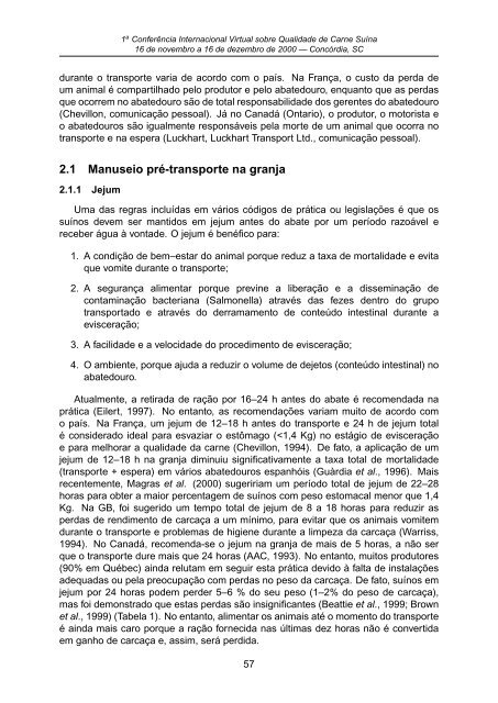 I ConferÃªncia Internacional Virtual sobre Qualidade de Carne SuÃ­na ...