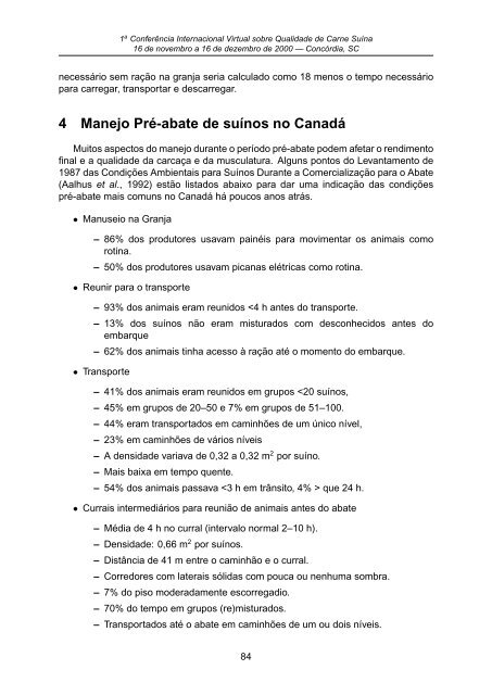 I ConferÃªncia Internacional Virtual sobre Qualidade de Carne SuÃ­na ...