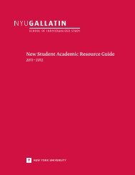 New Student Academic Resource Guide 2011â2012