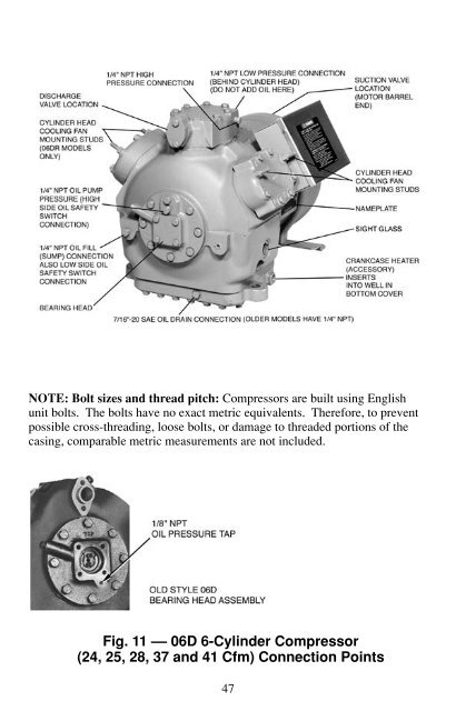 Carrier Compressors Service Guide