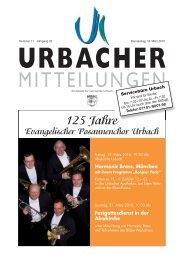 107011 Amtsblatt Urbach.indd - Gemeinde Urbach
