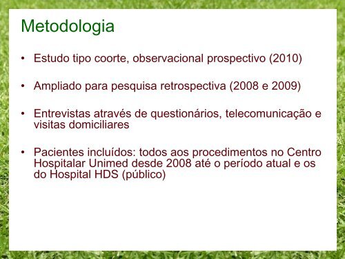 Indicadores para GestÃ£o e Qualidade em Auditoria - Unimed do Brasil