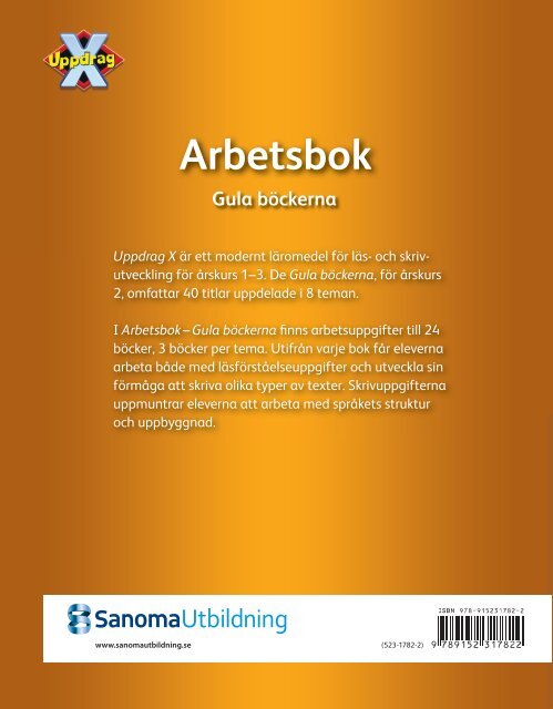 Arbetsbok - Sanoma Utbildning