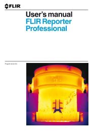 FLIR Reporter 9 - Alpine Components