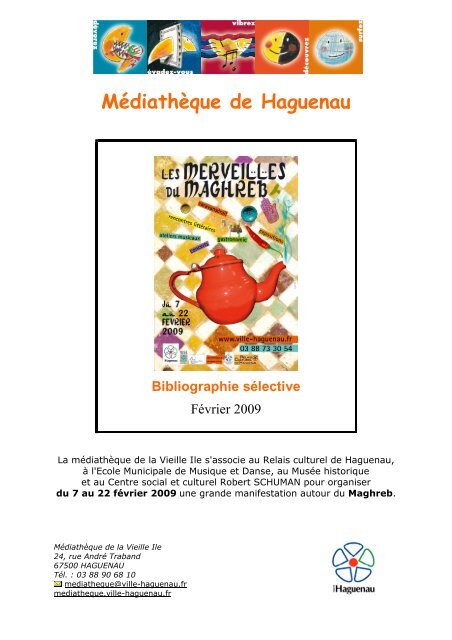 Consultez une bibliographique sur le Maghreb - MÃ©diathÃ¨que de ...