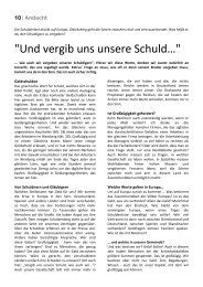 Magazin - Evangelisch-altreformierte Kirchengemeinde Uelsen