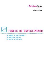 FUNDOS DE INVESTIMENTO - ActivoBank