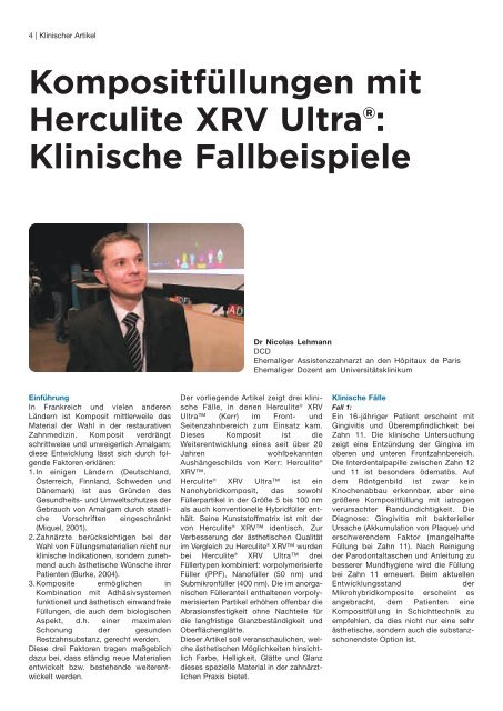 Kerr News - kerrdental.ch