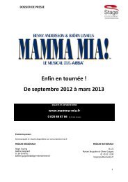 DP MAMMA MIA!.pdf - Stage Entertainment France