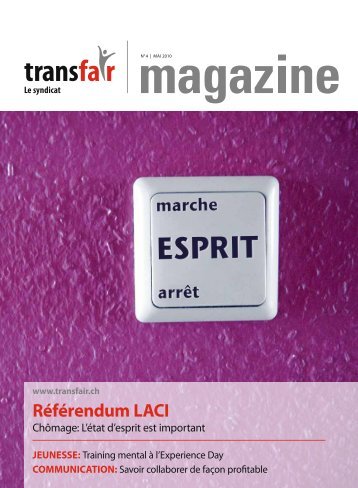ESPRIT marche arrÃªt - transfair