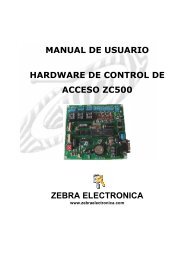 ultimo MANUAL ZC500 hardwareSep-08-06 - Zebra Electronica