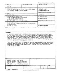 COMPARATIVE EVALUATION OF THE TROXLER ... - CTR Library