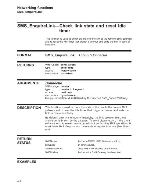 VideoSMS/Client Application Programming Interface ... - MCTel