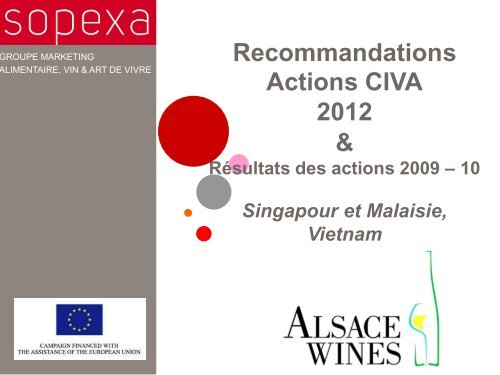 Vietnam - Vins d'Alsace