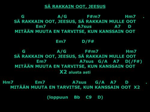 taistelulaulu 1 / 2 - Jesus Ã¤r Herren!