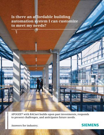 Building Automation System Magazines Building Automation System Magazines