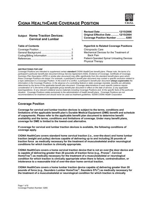 Home Traction Devices Cervical And Lumbar