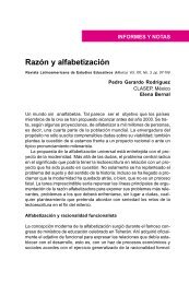 RazÃ³n y alfabetizaciÃ³n 97 - Centro de Estudios Educativos